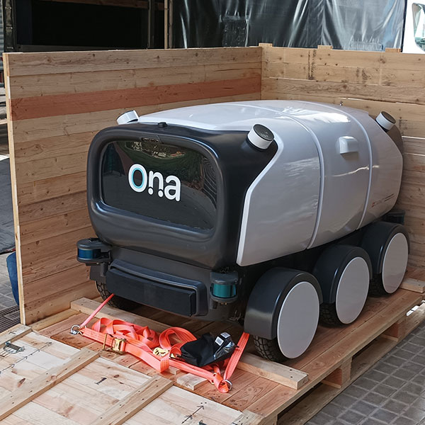Timgad colabora con la fabricación del embalaje para el robot ONA